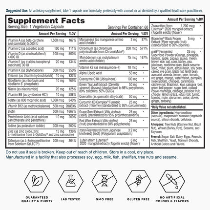Nature's Lab Gold One Daily Multivitamin