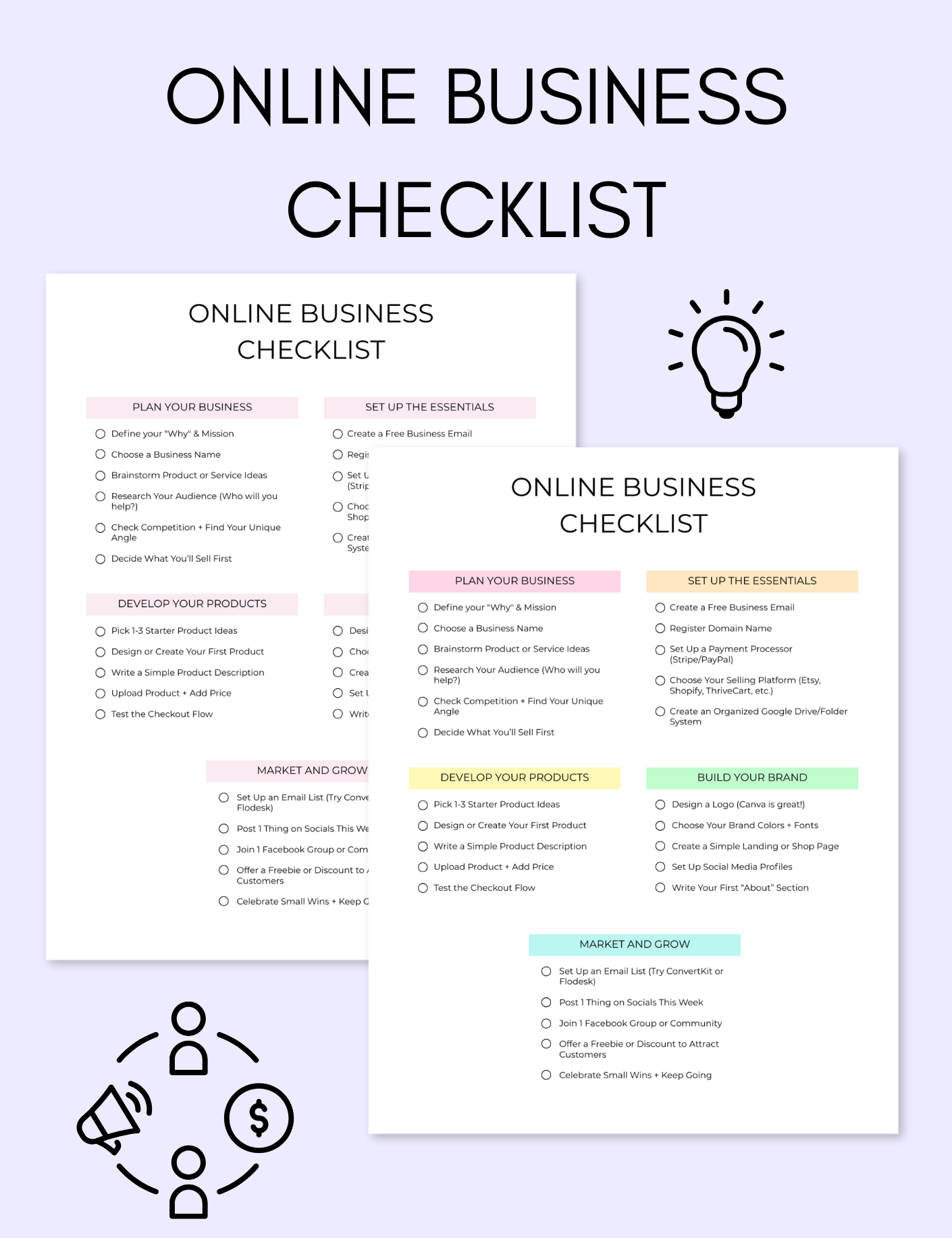Online Business Checklist