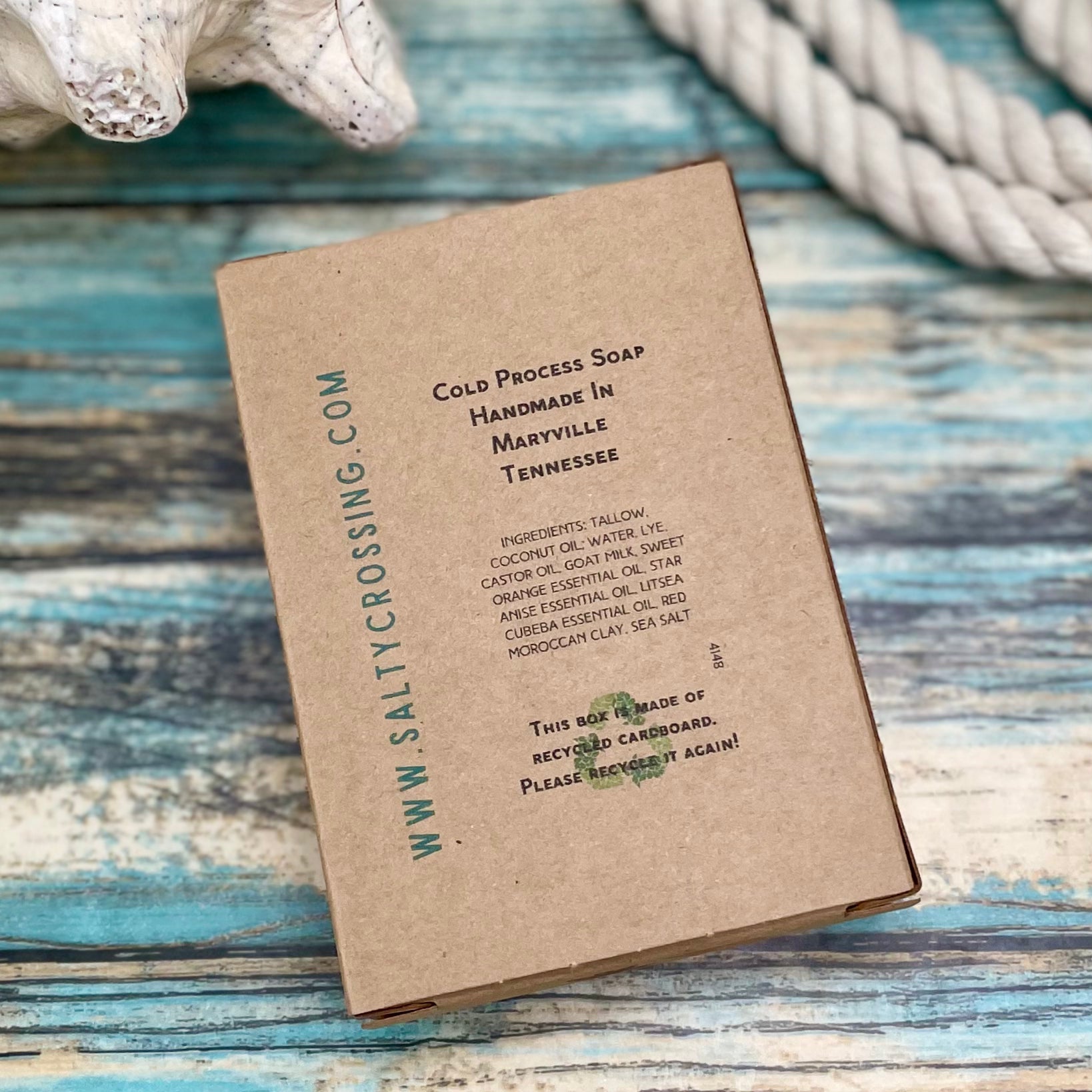 Orange & Anise Soap | Tallow and Goat Milk Artisan Bar | All Natural Lather for Shower Bath or Hands | Tennessee Made with Local Ingredients