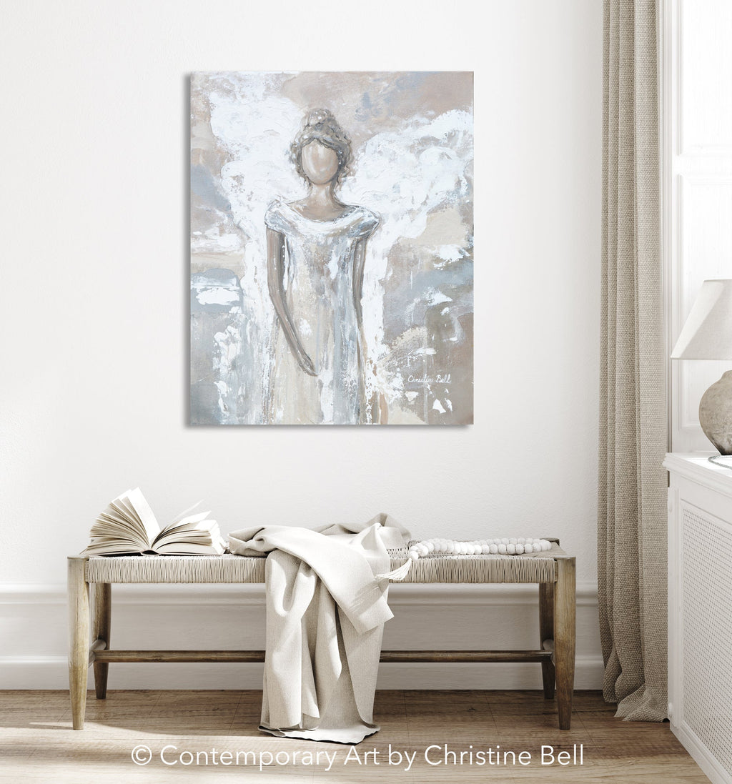 "Angel of Healing" Angel Painting Giclee Canvas Print