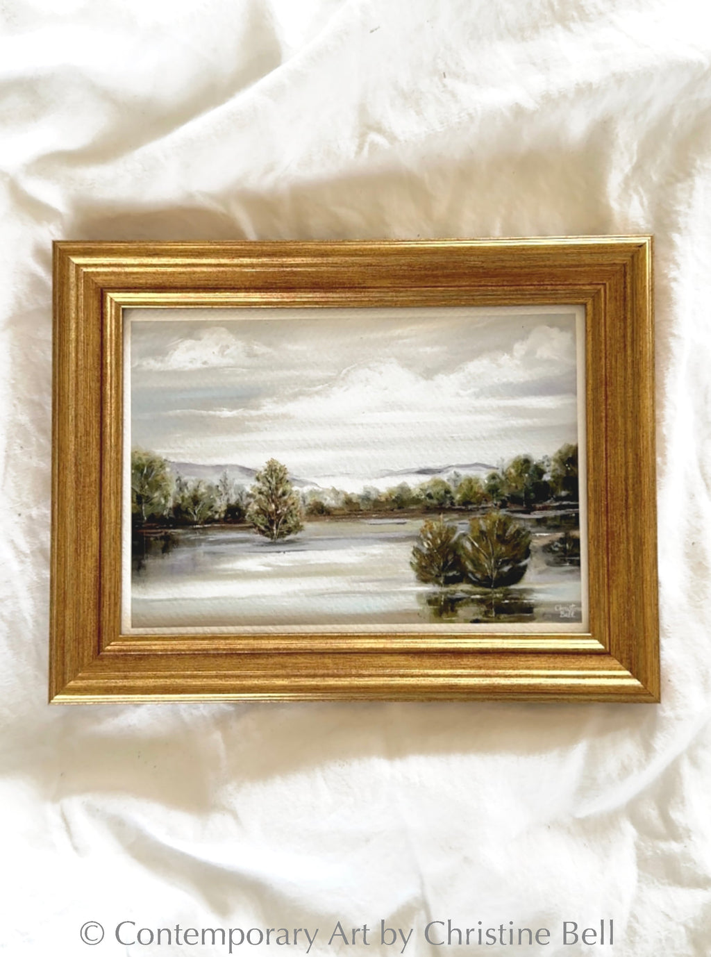 "Sierra Mist" GICLÉE PRINT, Forest Landscape Oil Painting,Trees