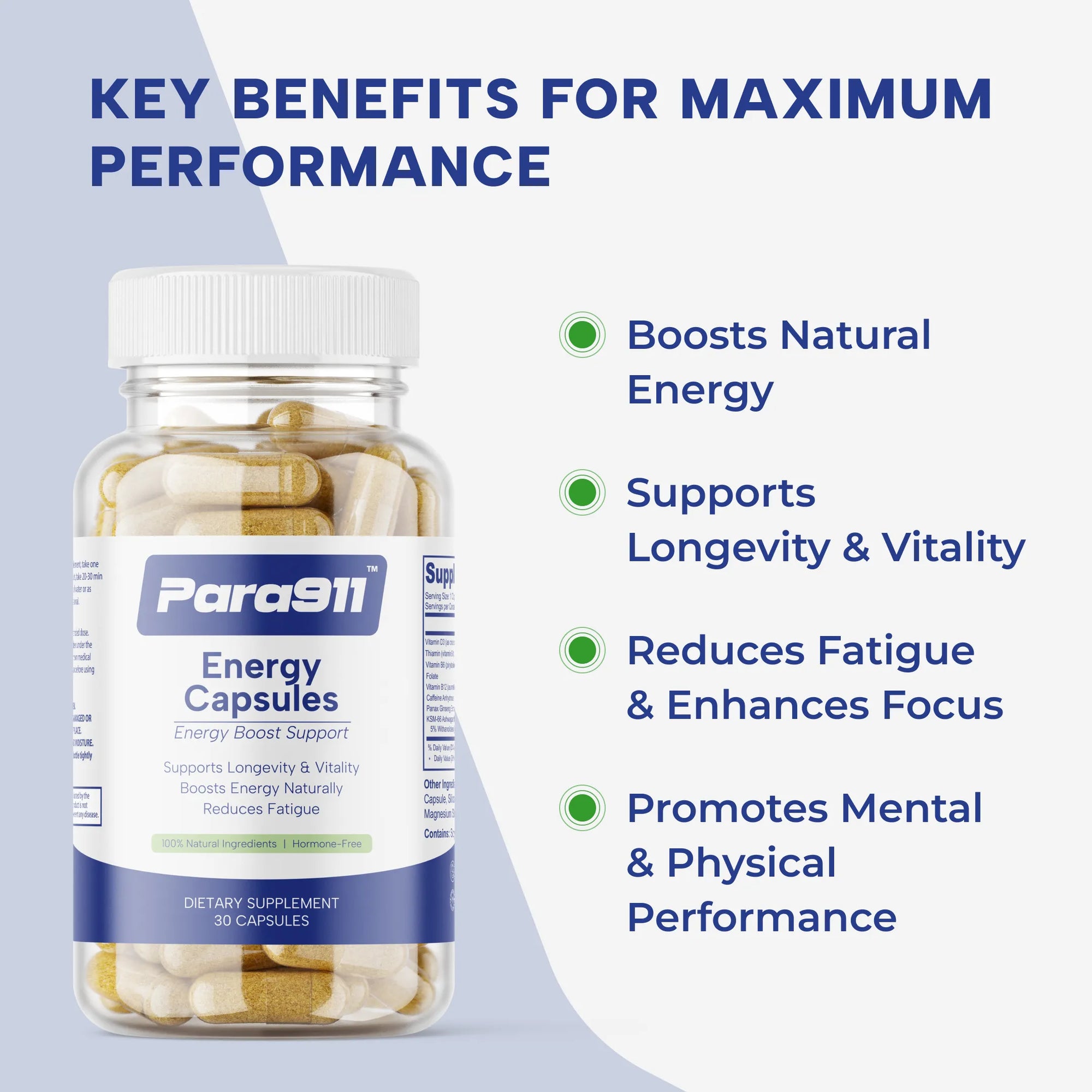 Para911 Energy Capsules