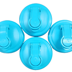 Aqua / Wide Mouth / Pack of 4