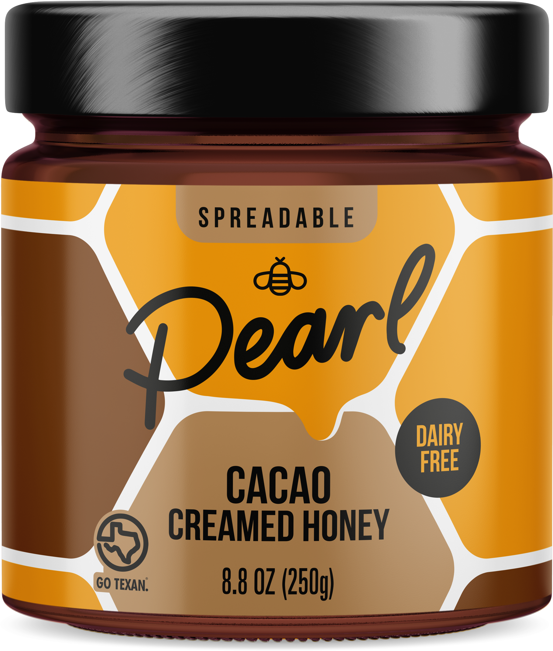 Cacao creamed honey
