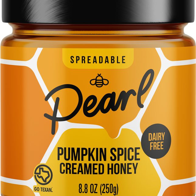 Pumpkin spice creamed honey