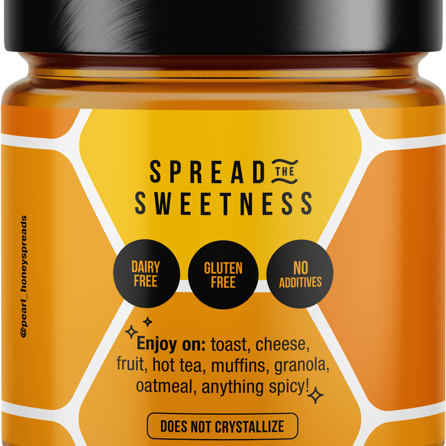 Pumpkin spice creamed honey