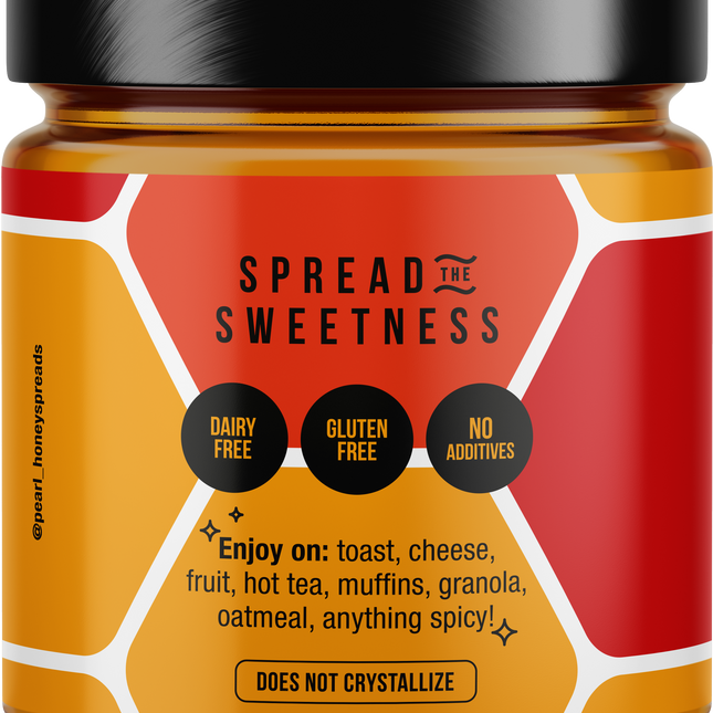 Spicy creamed honey
