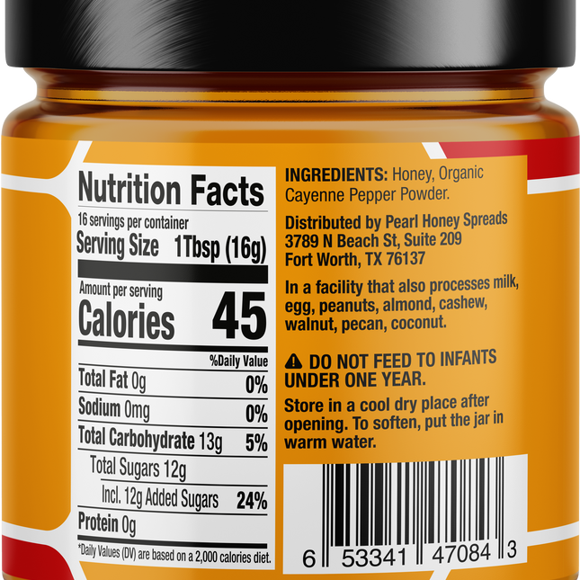 Spicy creamed honey