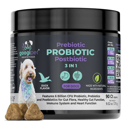3 in 1 Probiotic Chews for Dogs
