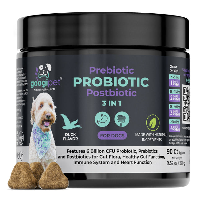 3 in 1 Probiotic Chews for Dogs
