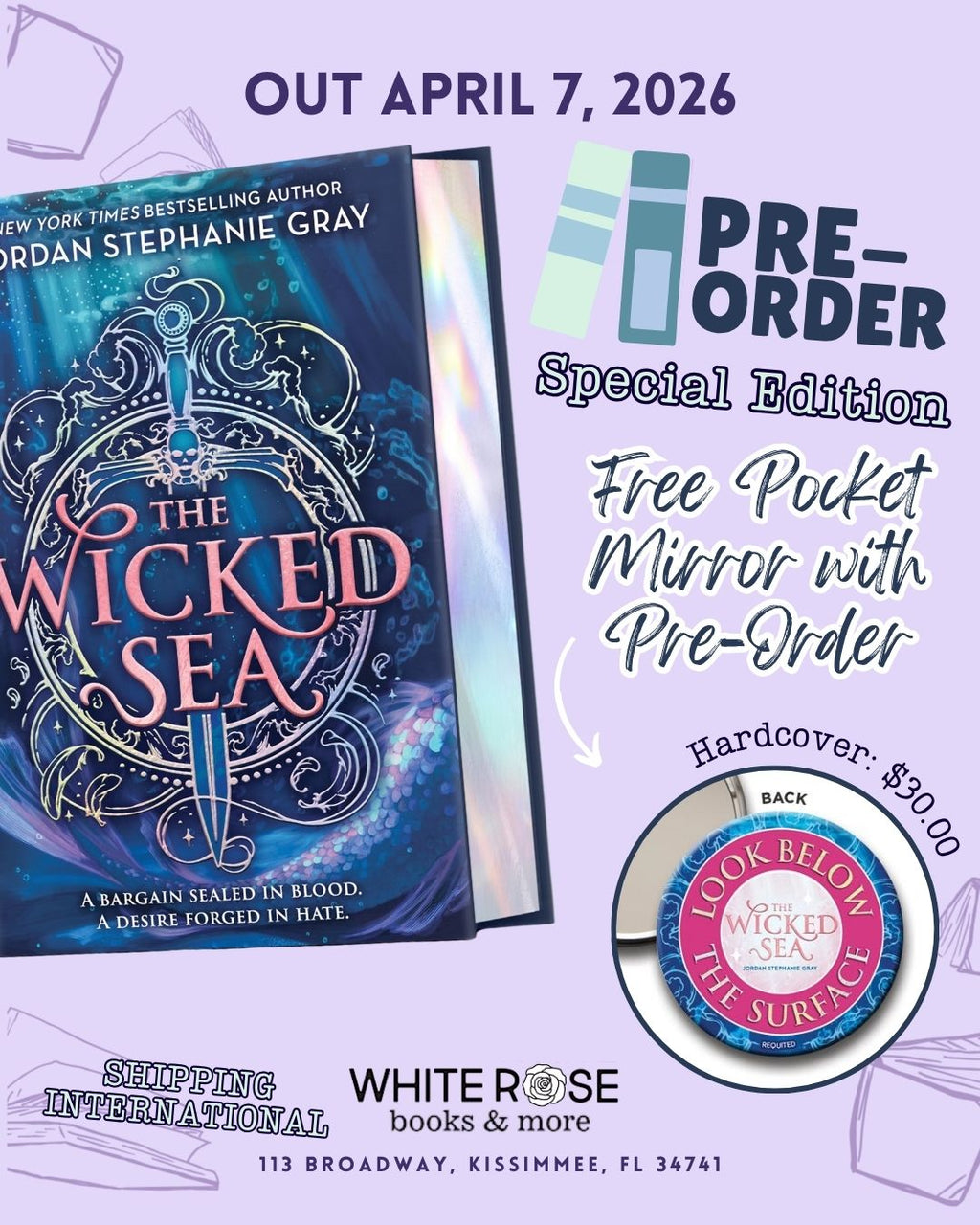 Pre-Order: The Wicked Sea (Deluxe Limited Edition) by Jordan Stephanie Gray