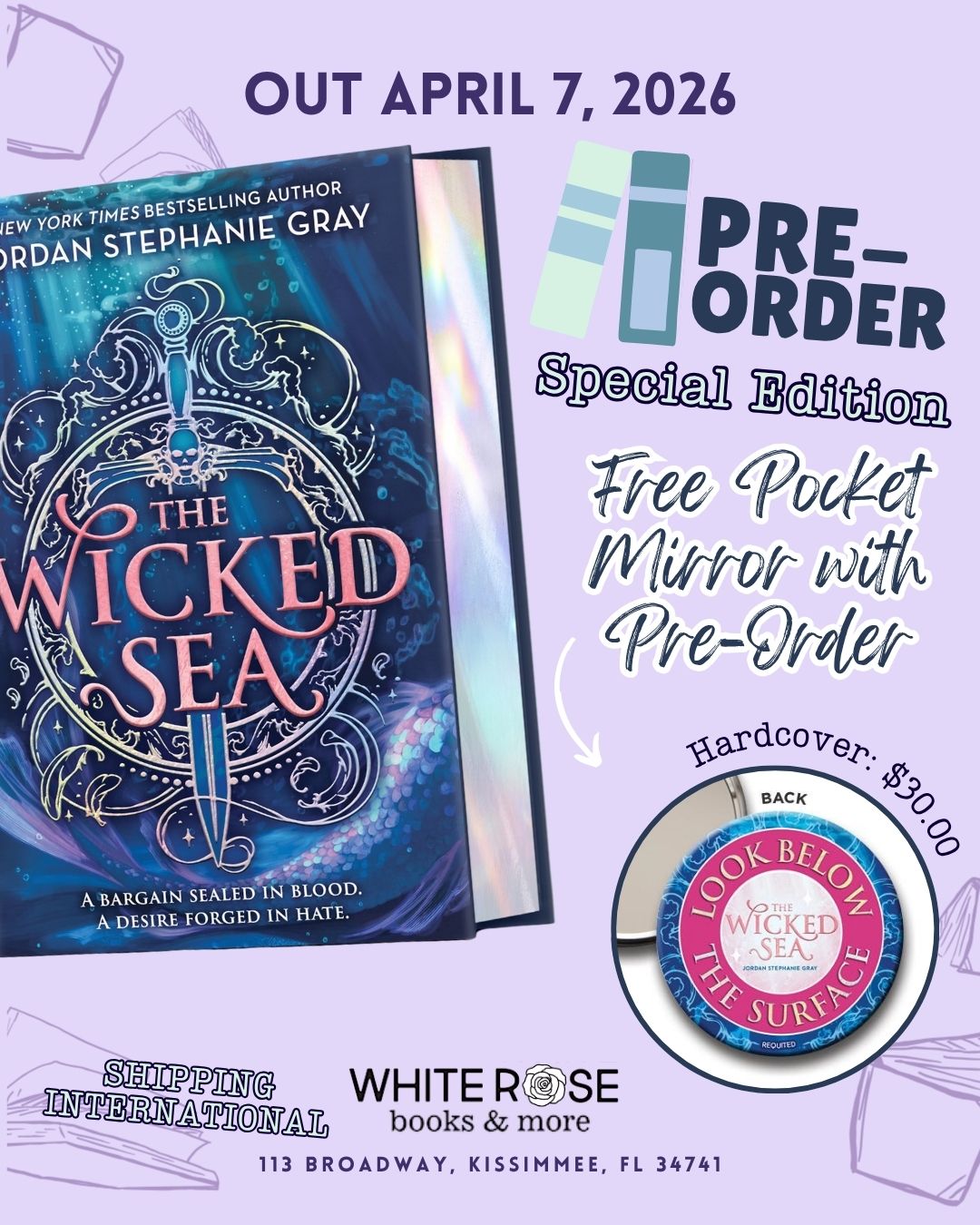 Pre-Order: The Wicked Sea (Deluxe Limited Edition) by Jordan Stephanie Gray