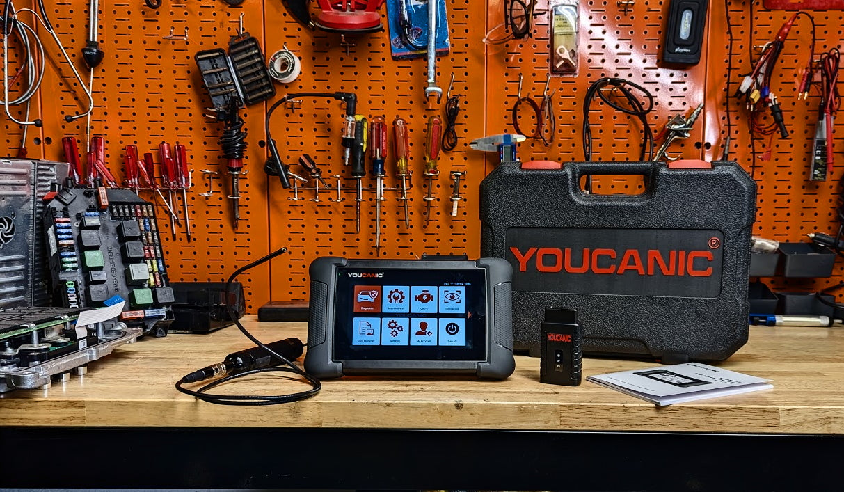 YOUCANIC UCAN-II-C Pro OBD2 Scanner – Full-System Diagnostics, Bi-Directional Control, Coding, Special Functions & Free Lifetime Updates