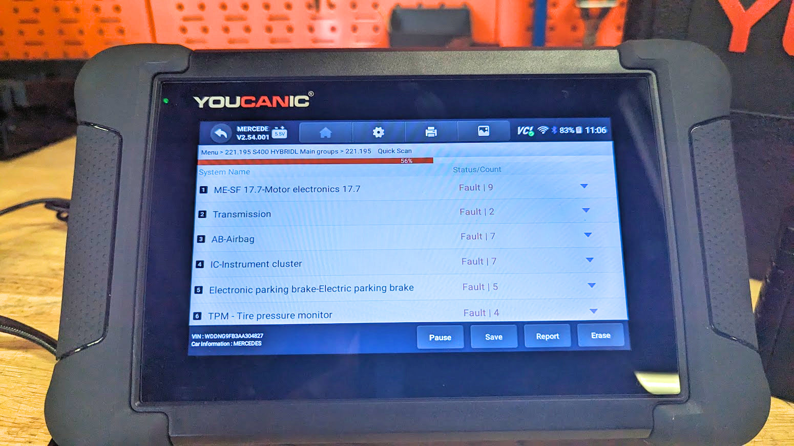 YOUCANIC UCAN-II-C Pro OBD2 Scanner – Full-System Diagnostics, Bi-Directional Control, Coding, Special Functions & Free Lifetime Updates