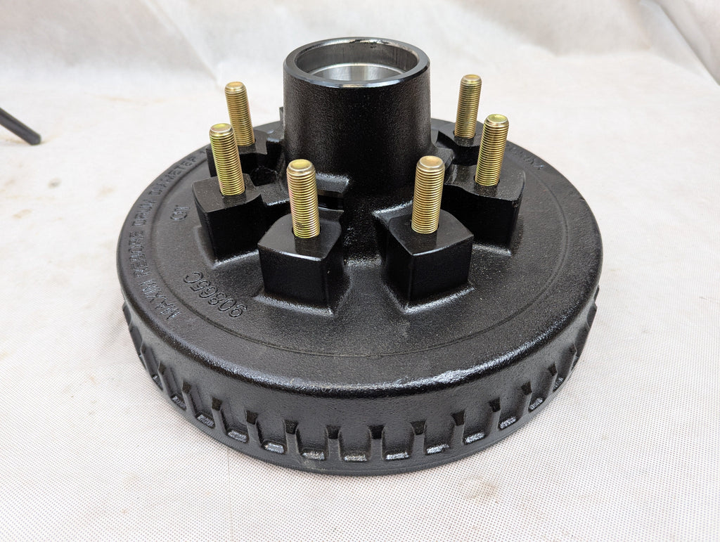 12"x2" Trailer Brake Drum 9/16" Stud 8x6.5 7000#