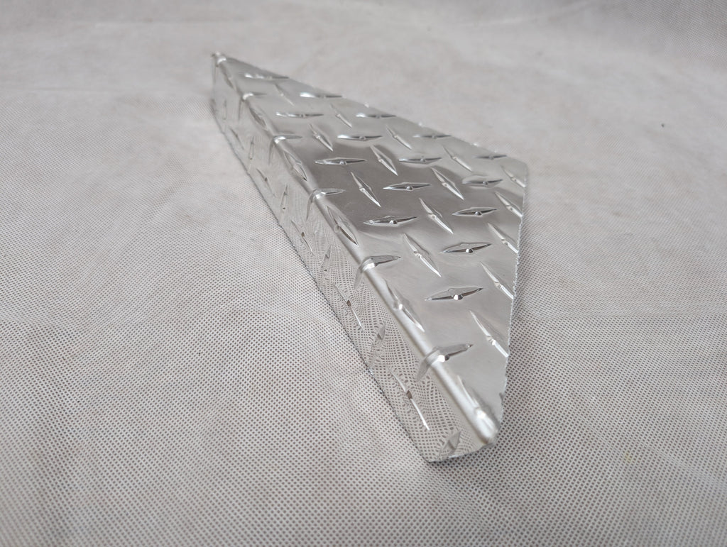 Aluminum Trailer Fender Step Plate Diamond Plate - Weld On