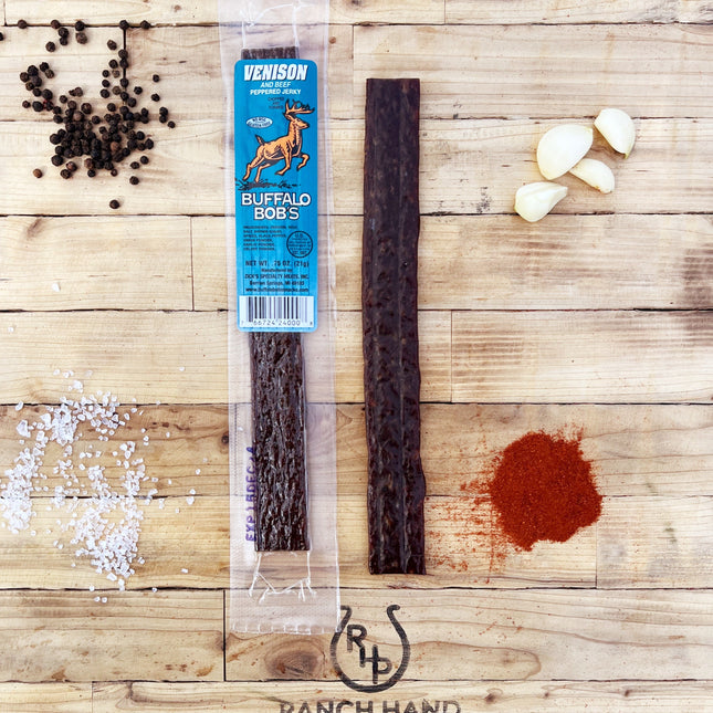 Venison Jerky (Peppered)