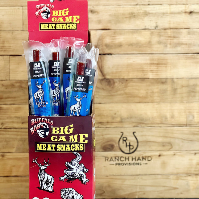 Elk Jerky Stick (Peppered)
