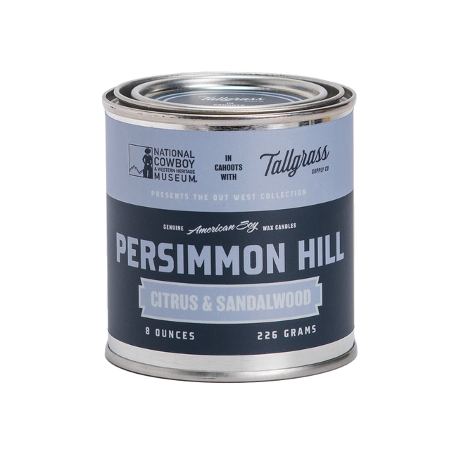 Persimmon Hill: Citrus + Sandalwood Soy Wax Candle