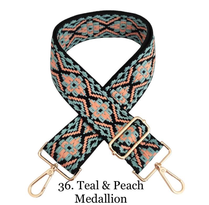 The Atlas | Zippered Sling Bag (Brown) - Pick Your Strap