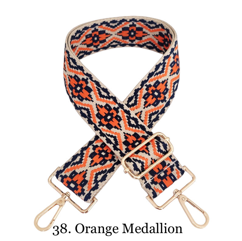 The Sailor | Zippered Crossbody Bag (Brown) - Pick Your Strap