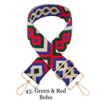 43. Green & Red Boho