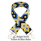 44. Bright Yellow & Blue Boho