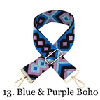 13. Blue & Purple Boho