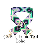32. Purple & Teal Boho