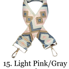 15. Light Pink/Gray Boho