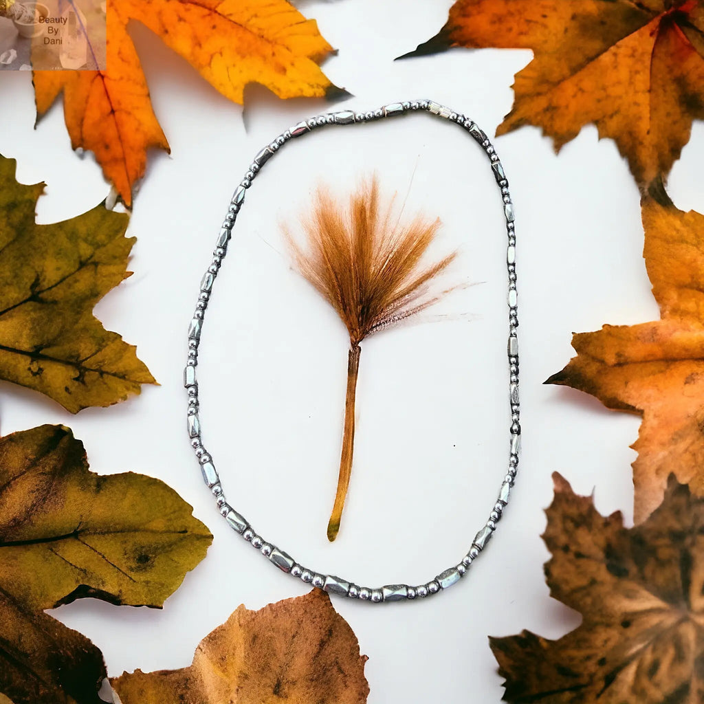 Magnetized Hematite Necklace - 20 Inches