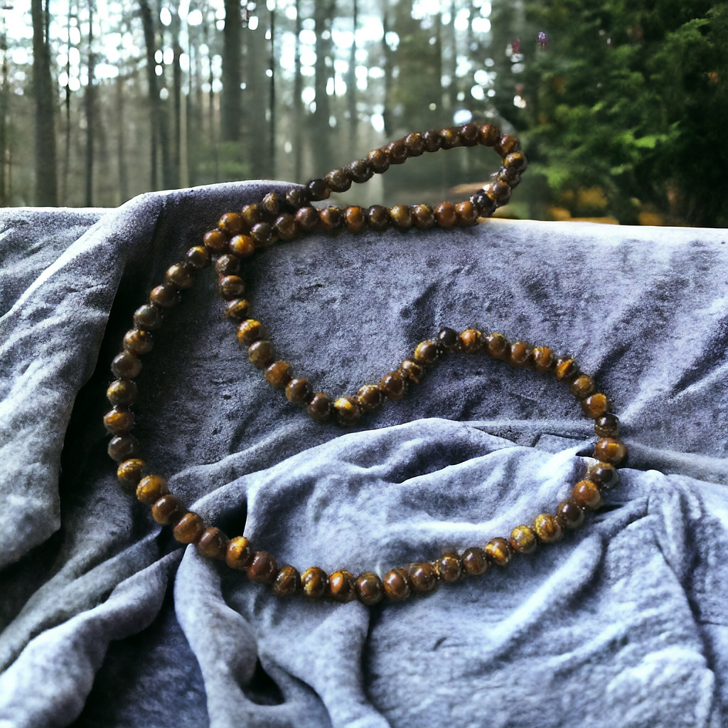 Tiger's Eye Grounding Necklace