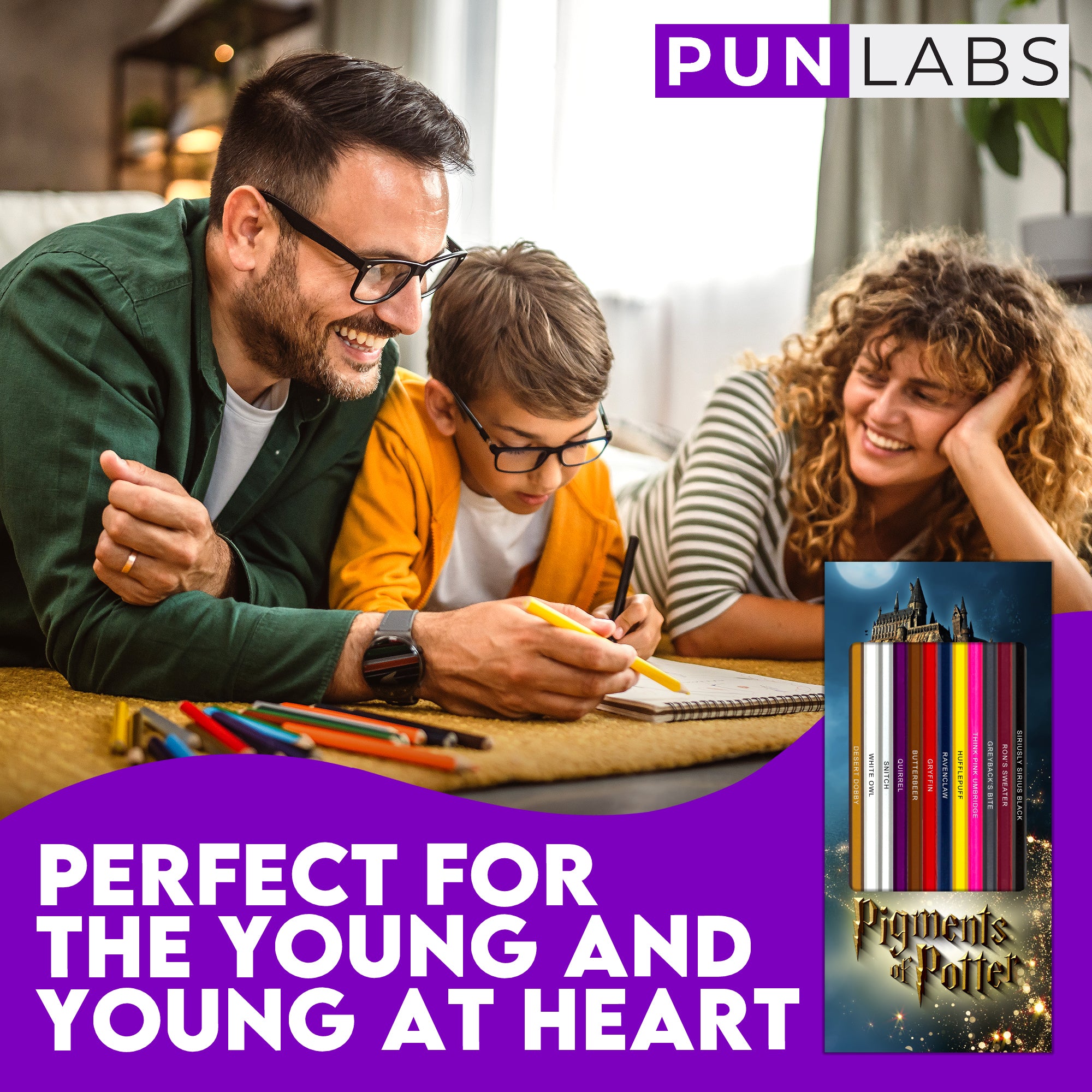 Pigments of Potter Colored Pencil Set for Fans of Harry Potter (Delivered by Thanksgiving 2025)