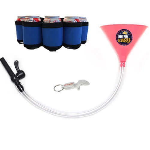 Beer Funnel Party Pack – Funnel, Shotgun Key Chain & Beer Belt