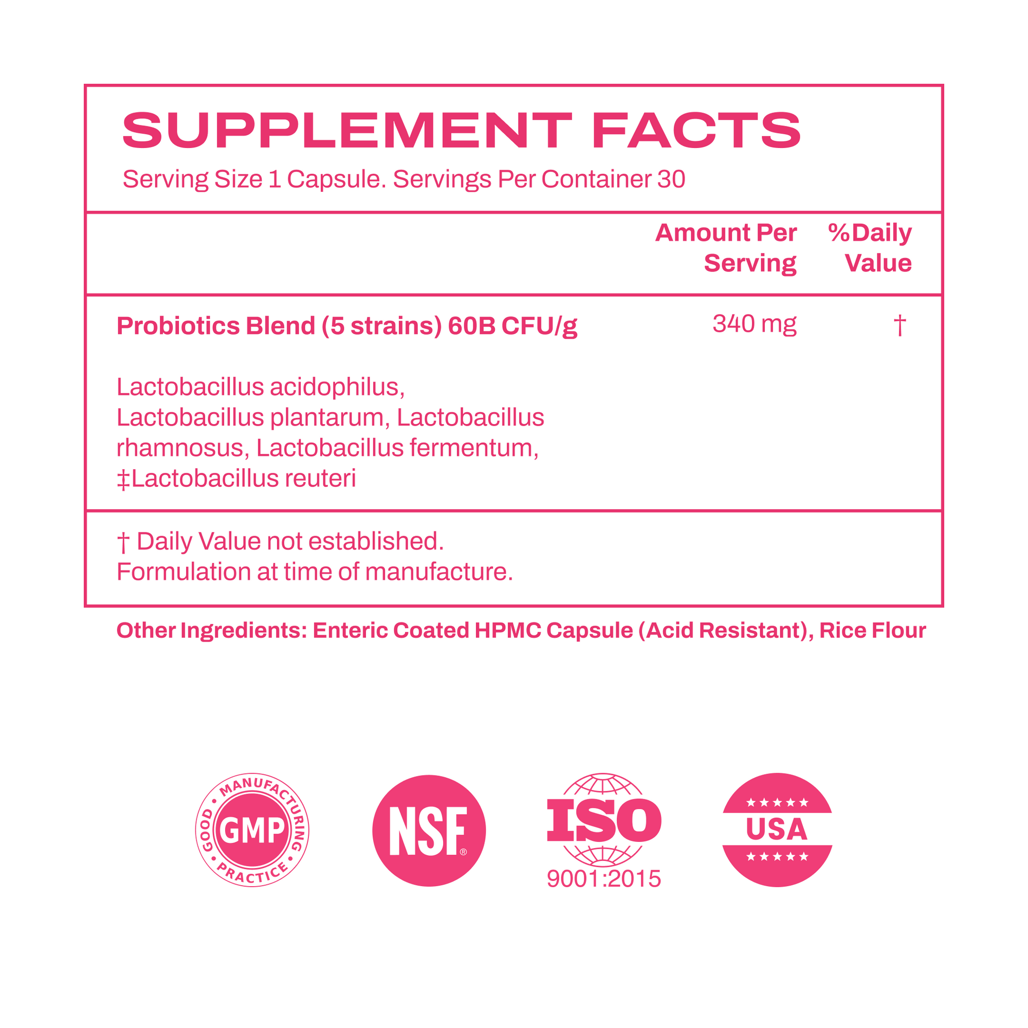 FEMENINE FLORA SUPPORT CAPSULES