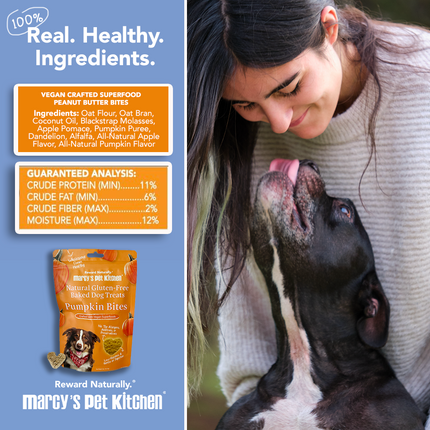 Marcy's Pet Kitchen® - 'On-The-Go' All-Natural, Vegan Pumpkin Biscuit 1oz