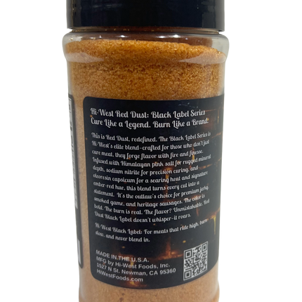 Red Dust Black Label Curing Salt