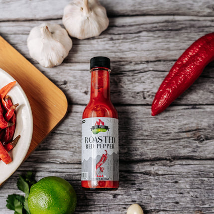 Roasted Red Pepper Hot Sauce