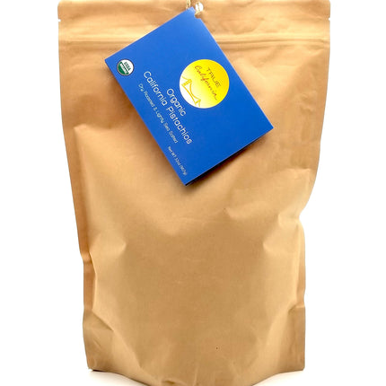 Organic Pistachios, Dry Roasted & Lightly Sea Salted