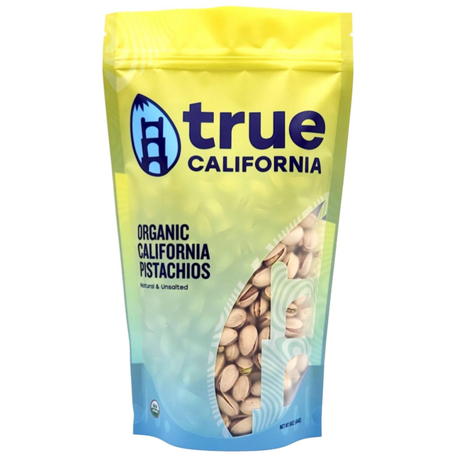 Organic Pistachios, Natural & Unsalted