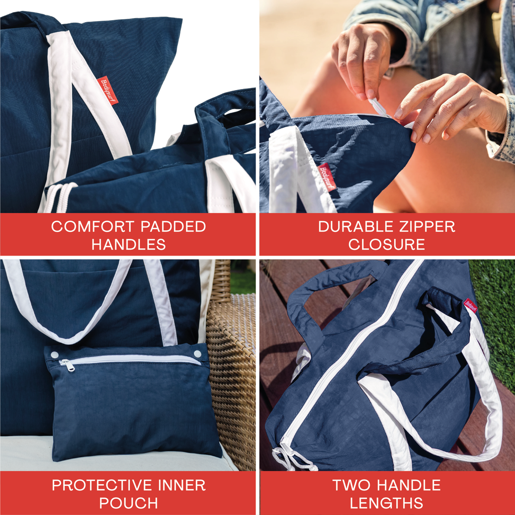 Extra Large Ripstop Nylon Waterproof Beach Bag