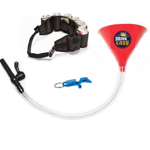 Beer Funnel Party Pack – Funnel, Shotgun Key Chain & Beer Belt