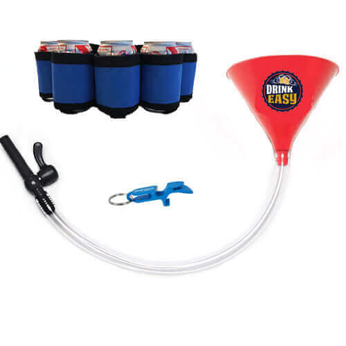 Beer Funnel Party Pack – Funnel, Shotgun Key Chain & Beer Belt