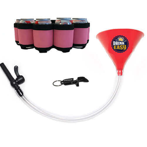 Beer Funnel Party Pack – Funnel, Shotgun Key Chain & Beer Belt