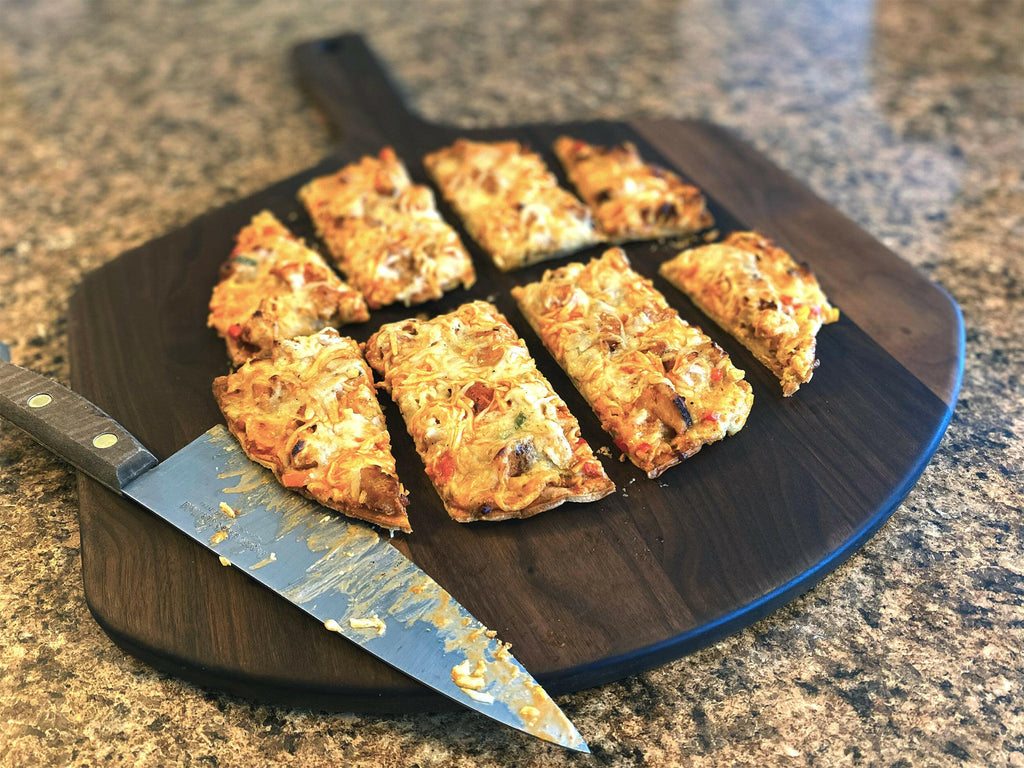 Walnut Pizza Peel 22" x 16", Pizza Paddle, Pizza Board, Pizza Shovel, Wood Pizza Peel Made in the USA