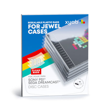 PS1 / Dreamcast Game Sleeves (100 Pack)