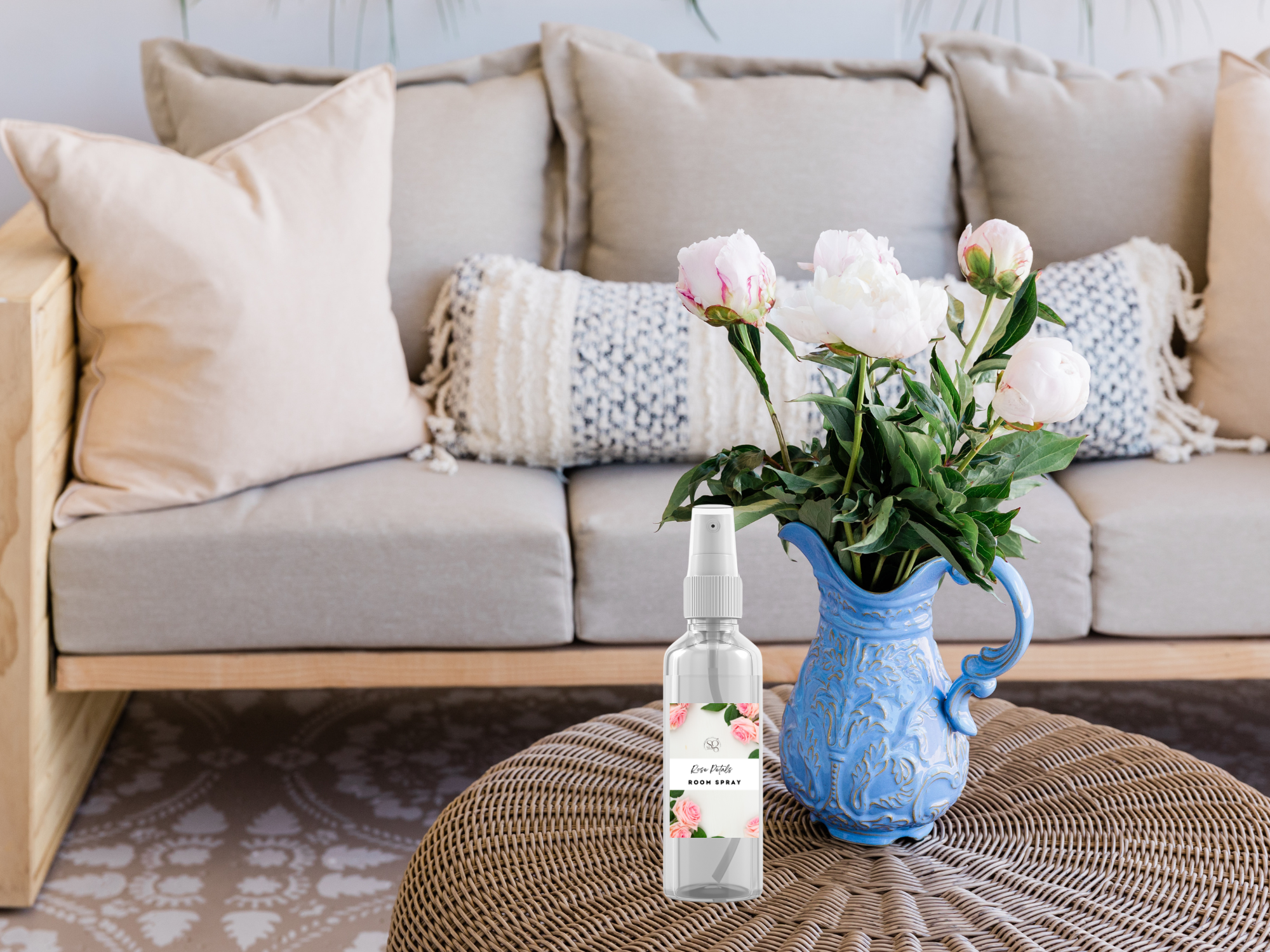 Floral & Feminine Room and Linen Spray Collection – Soft, Romantic Botanicals