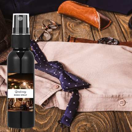 Masculine Room Spray Collection – Handcrafted Room & Linen Sprays with Bold, Sophisticated Scents Like Speakeasy, Obsidian, and Bergamot Eucalyptus