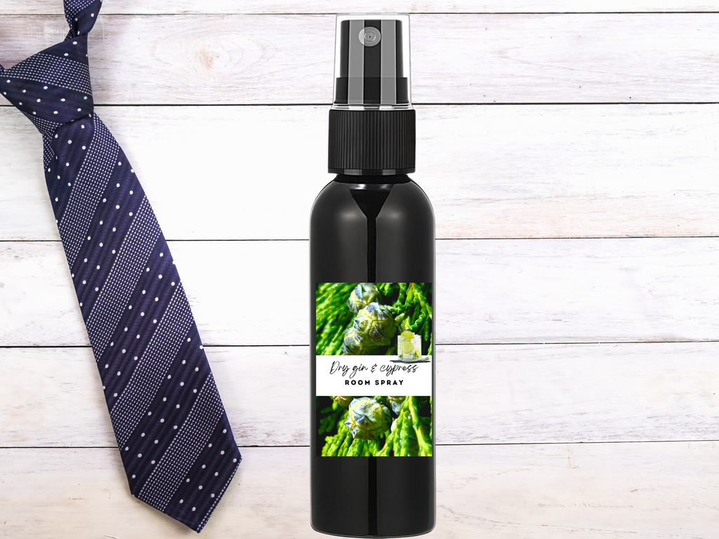Masculine Room Spray Collection – Handcrafted Room & Linen Sprays with Bold, Sophisticated Scents Like Speakeasy, Obsidian, and Bergamot Eucalyptus