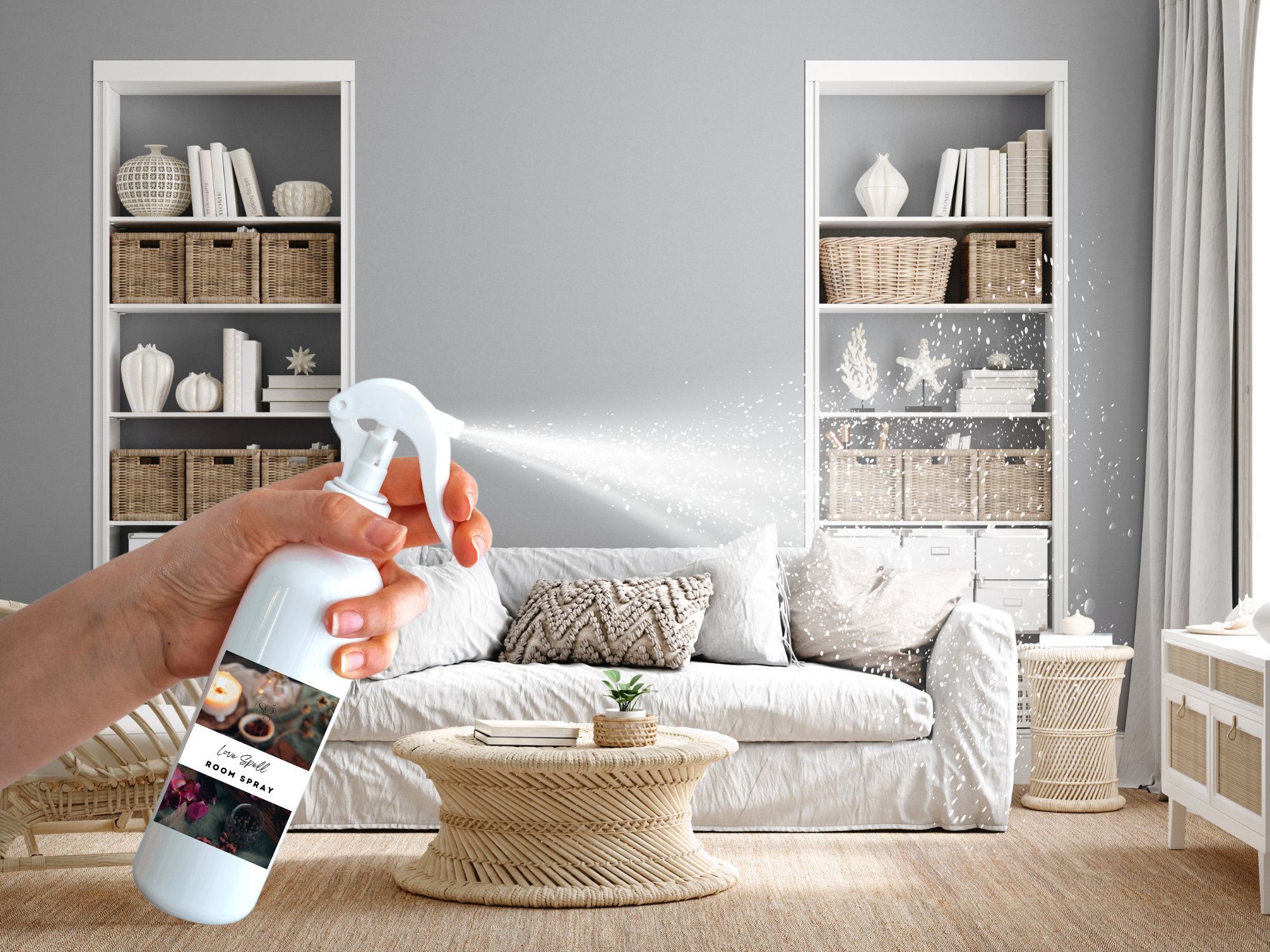 Citrus & Bright Room and linen Spray Collection – Uplifting Scents of Lemon, Grapefruit, Orange Blossom, and Bergamot 4oz